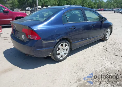 2006 Honda Civic Lx из США, поврежденный, VIN 1HGFA16556L105383